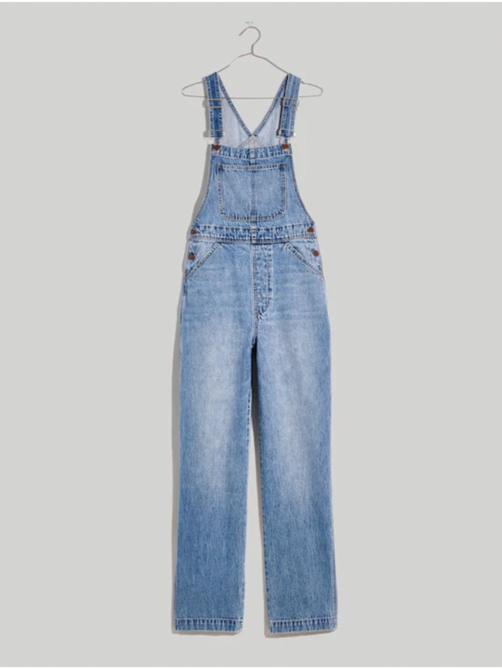 Madewell oversized carpenter overalls